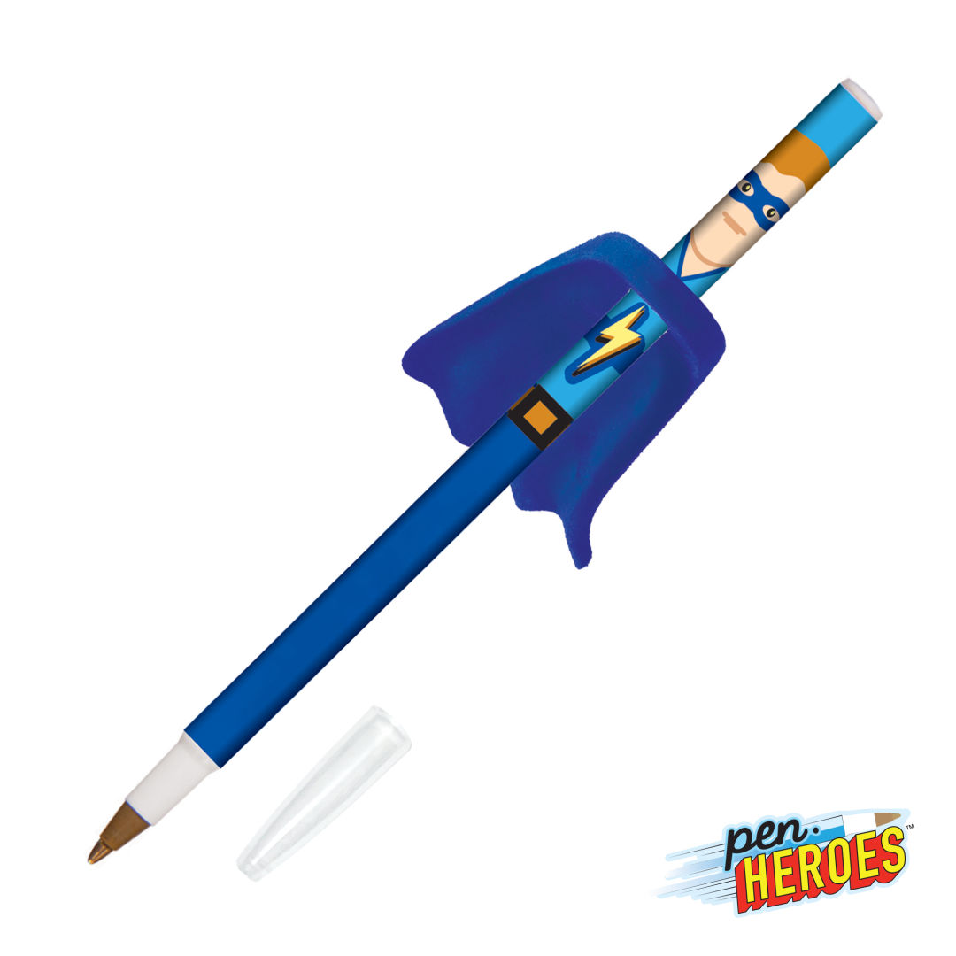 Pen Heroes™ Superhero Series Male w/Cape Pen 10