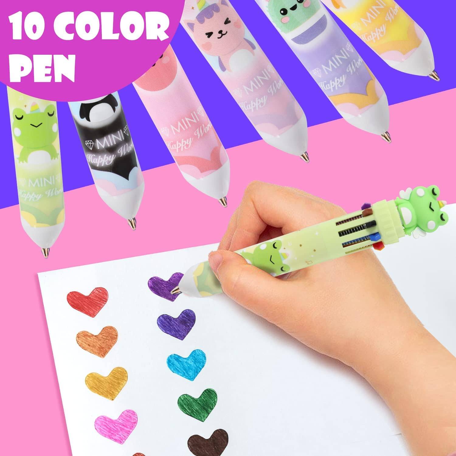 Multicolor Cartoon Silicone Ballpoint Pen for Students 3