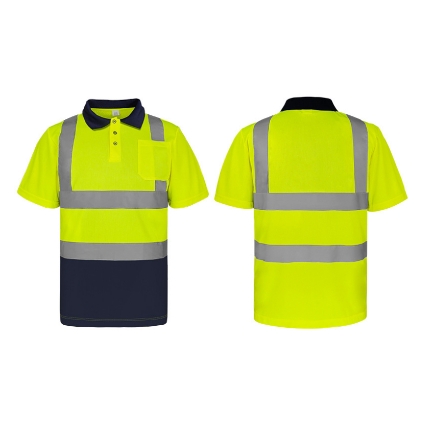 Class 2 Hi-Vis Short Sleeve Safety Polo Shirts 7