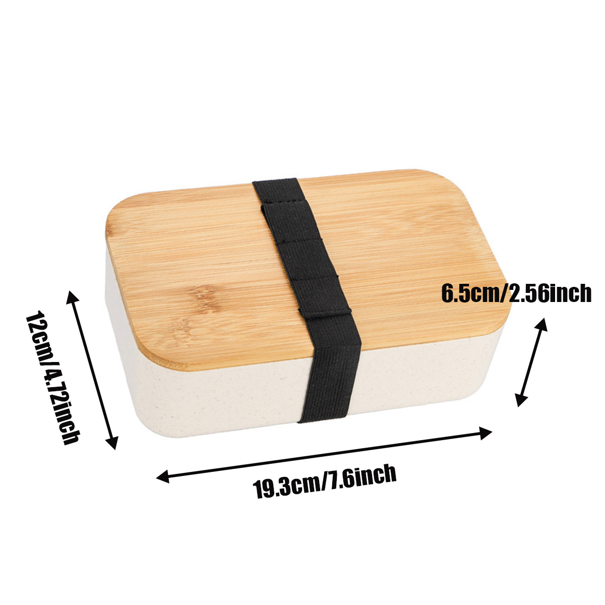 Wheat Straw Bento Box Set 2