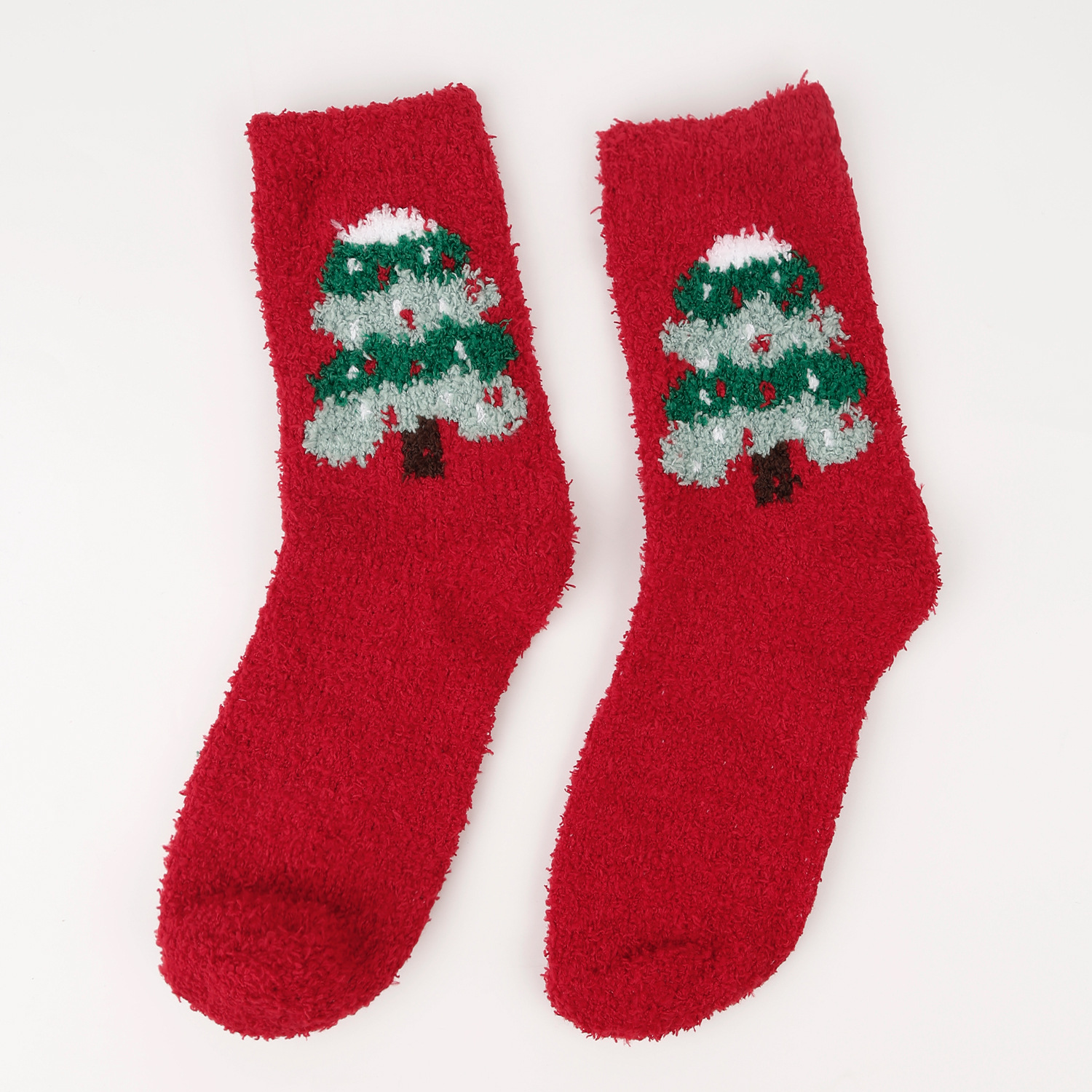 Christmas Socks Fuzzy Feet Socks 5