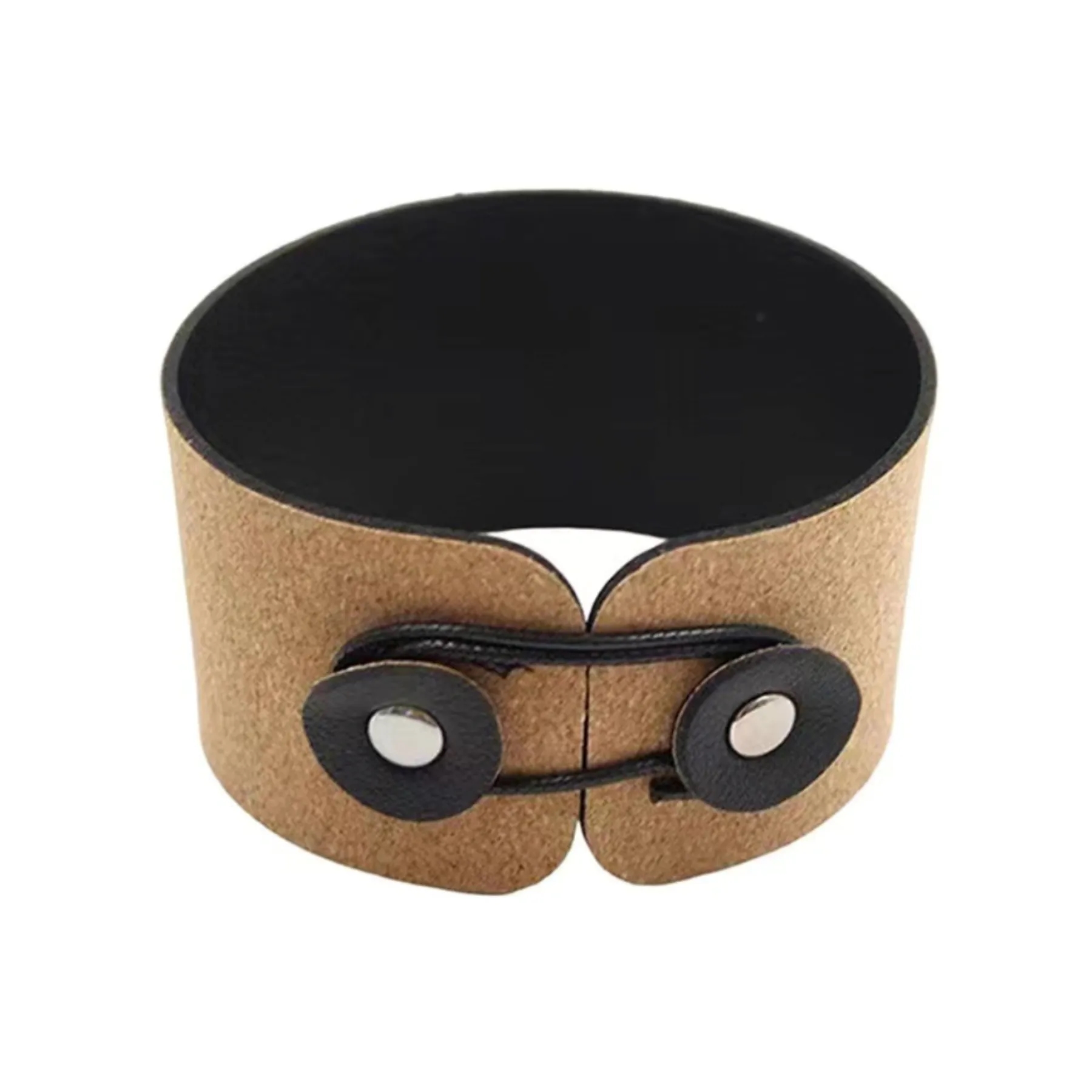 Reusable Leather Cork Cup Sleeve 15