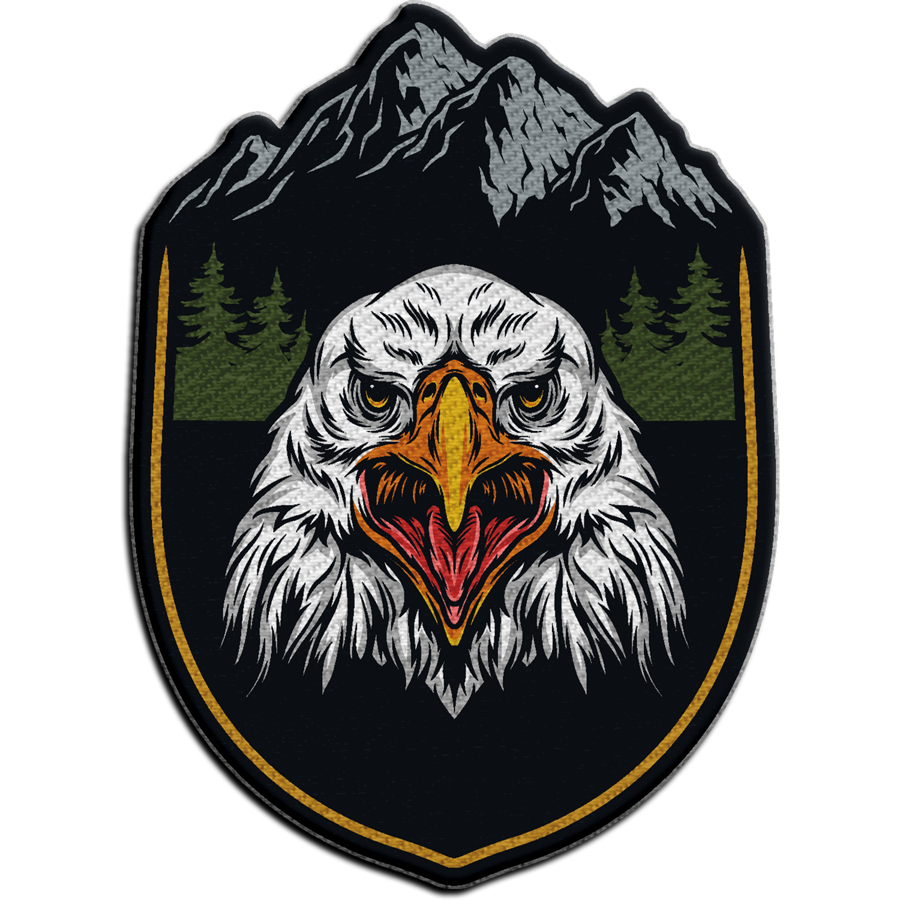 Dye Sublimation Patch - 4.5" Wide