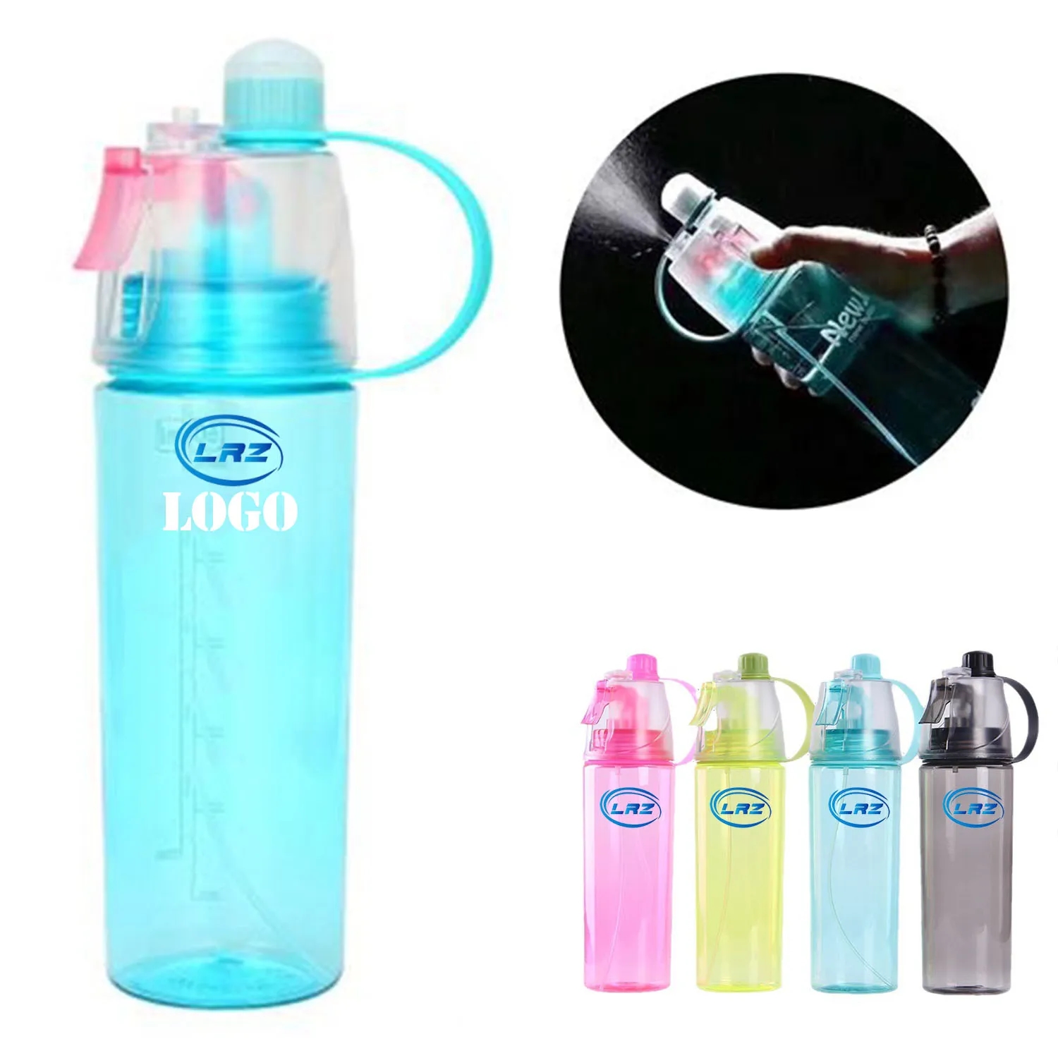 20oz. Mist & Sip Squeeze Bottle 6