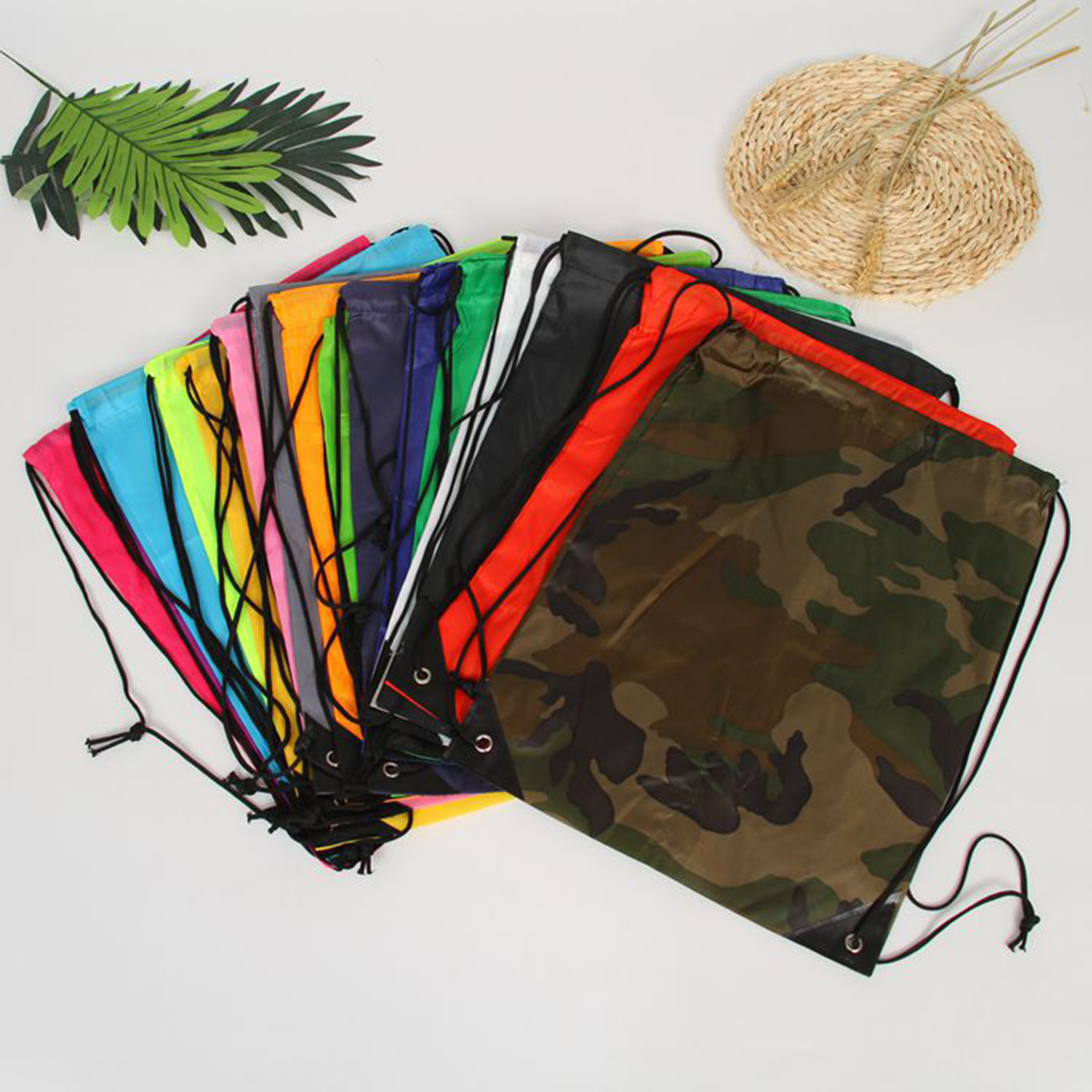 Polyester Sports Drawstring Bags 2