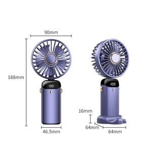 Rechargeable Mini Handheld Pocket Hanging Neck Cooling Fan 2