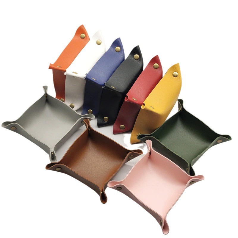 Personalized Leather Valet Tray 1