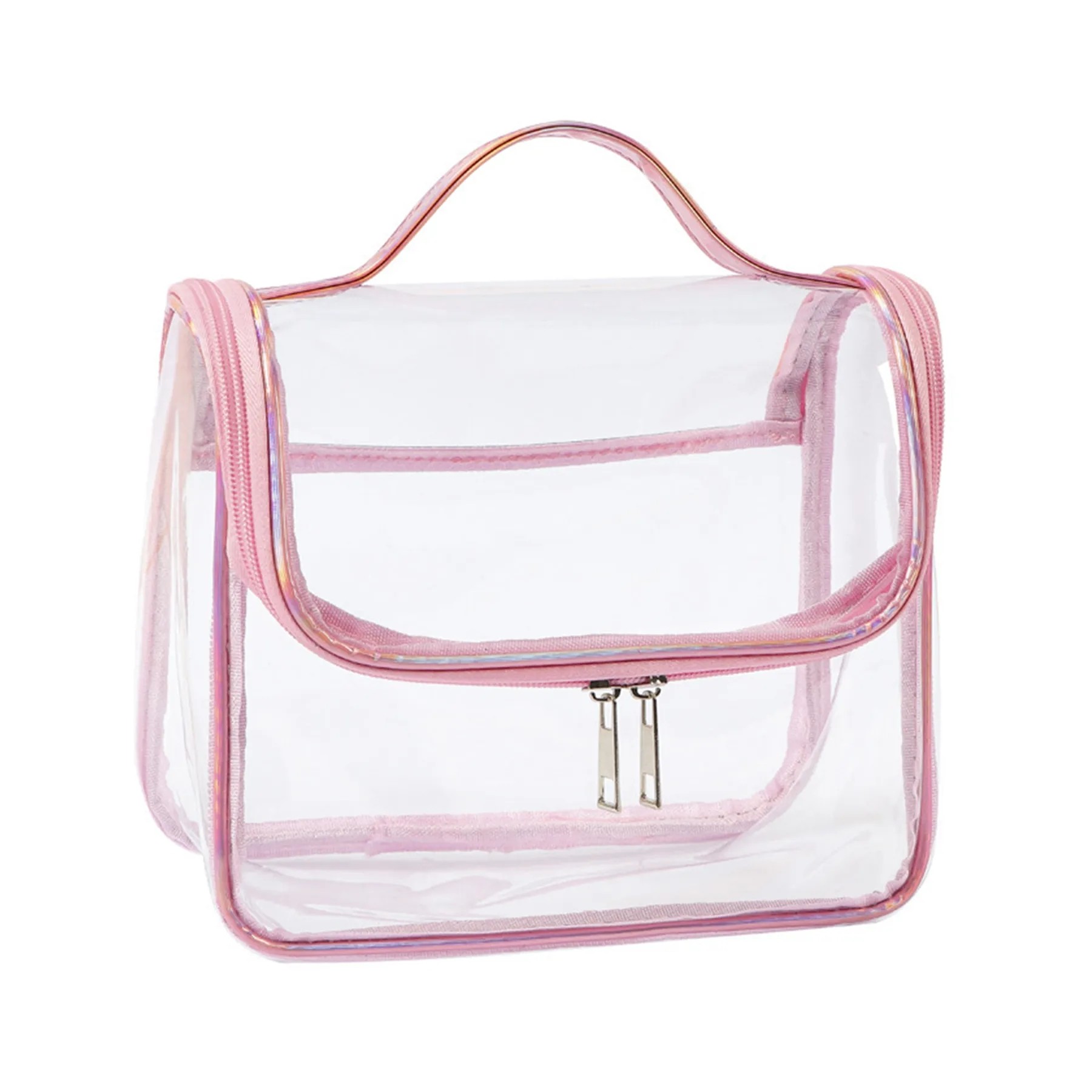Zipper Tranparent Cosmetics Bag 4