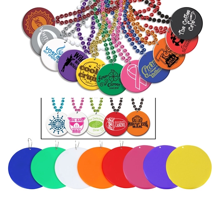Mardi Gras Beads with Medallion 4