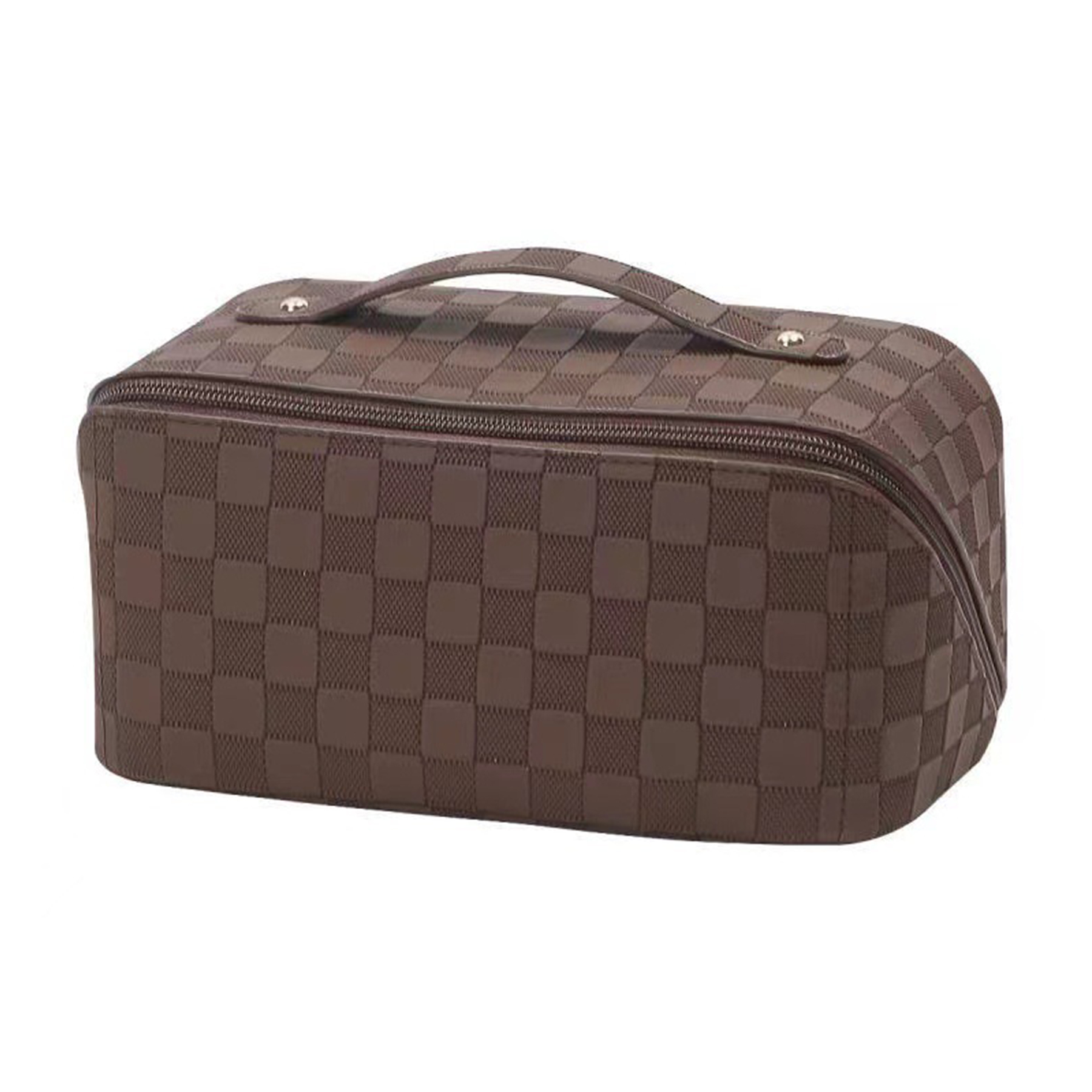 Pu Leather Large Capacity Travel Cosmetic Bag For Women 1