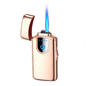 Dual Functions Electric Arc Jet Fire Lighter With USB Charging 2