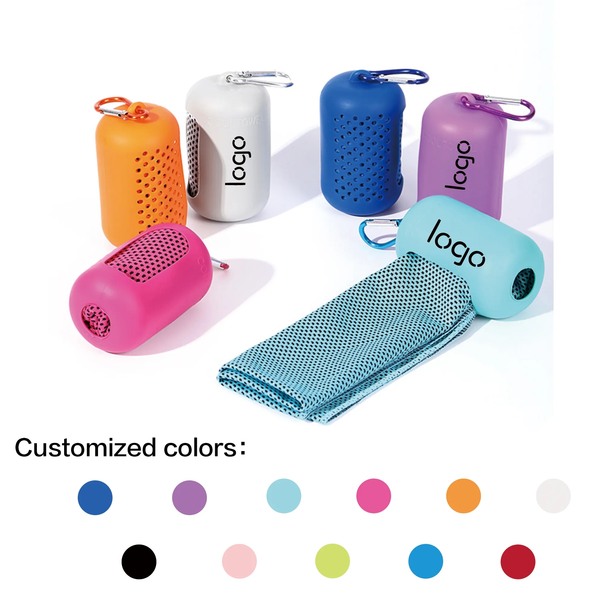 Quick-Drying Dual-Tone Cooling Sports Towel 4