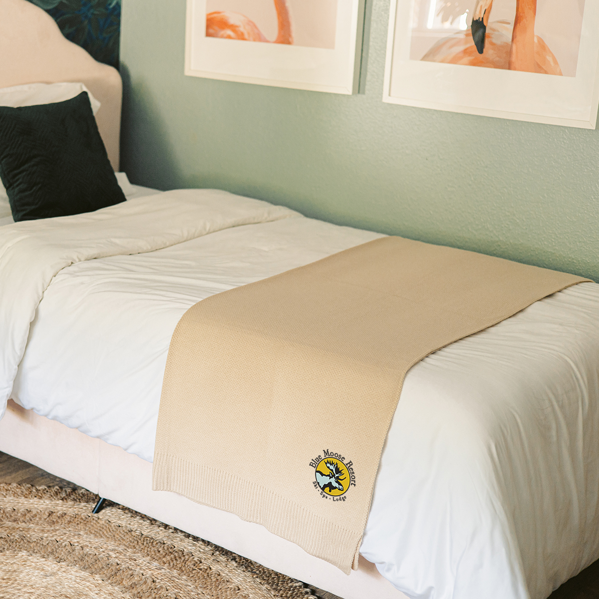 Sinclair Soft Knit Throw Blanket 5