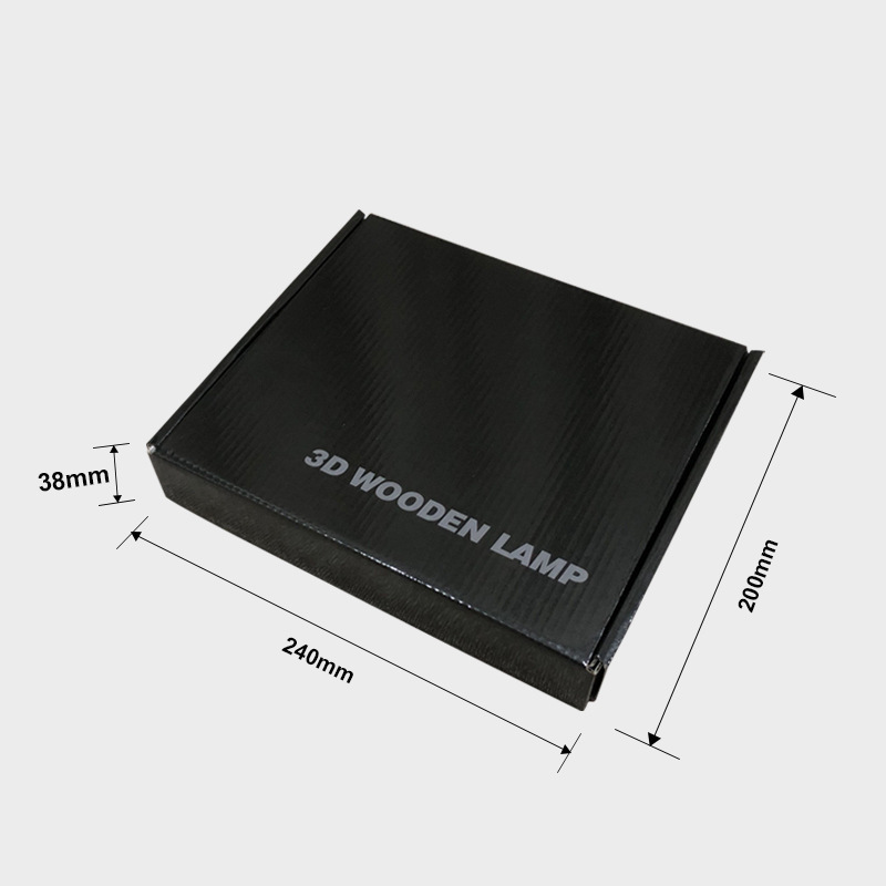 Fully Customizable Wooden Warm Light LED 13