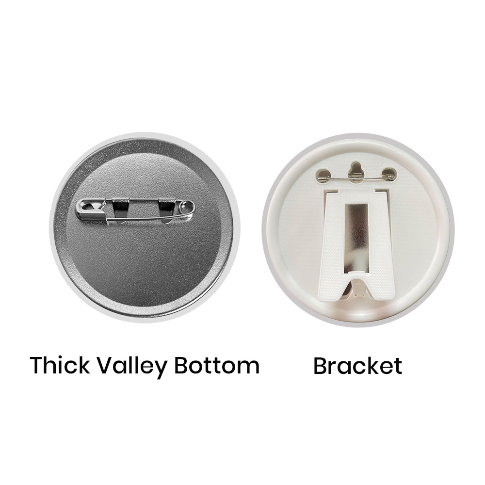 4" Circle Custom Buttons 4