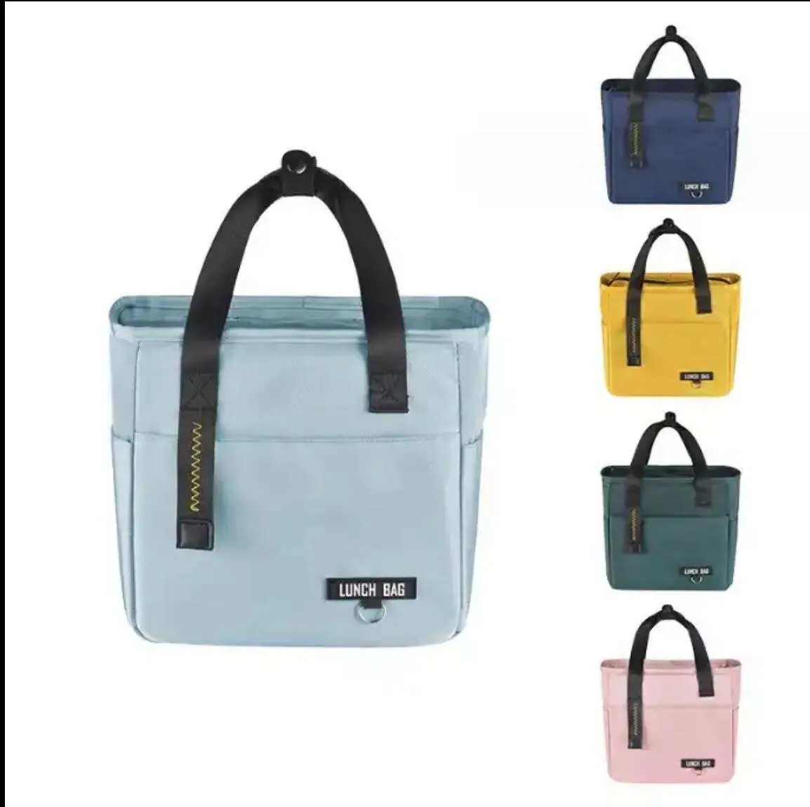 Zipper Thermal Oxford Lunch Bags 2