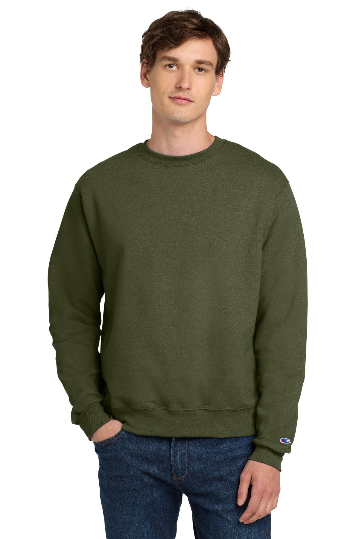 Champion Powerblend Crewneck Sweatshirt. S6000 41