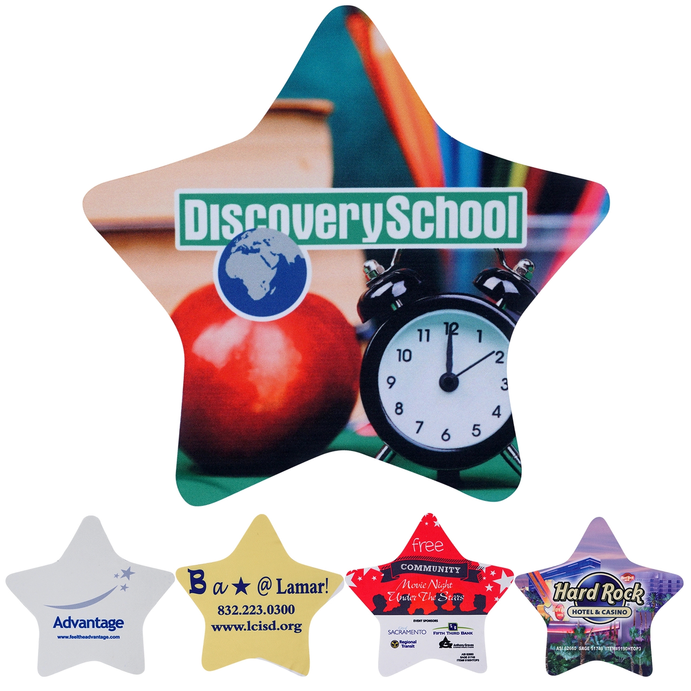 STAR SHAPED MICROFIBER CLEANING CLOTH