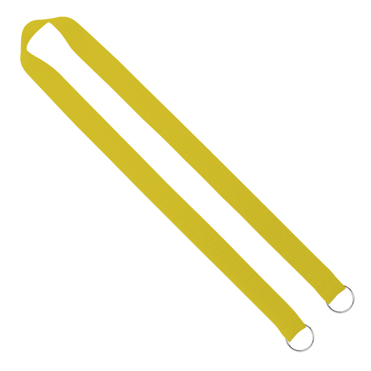 1" Screen Printed Lanyard with Double Clips 33