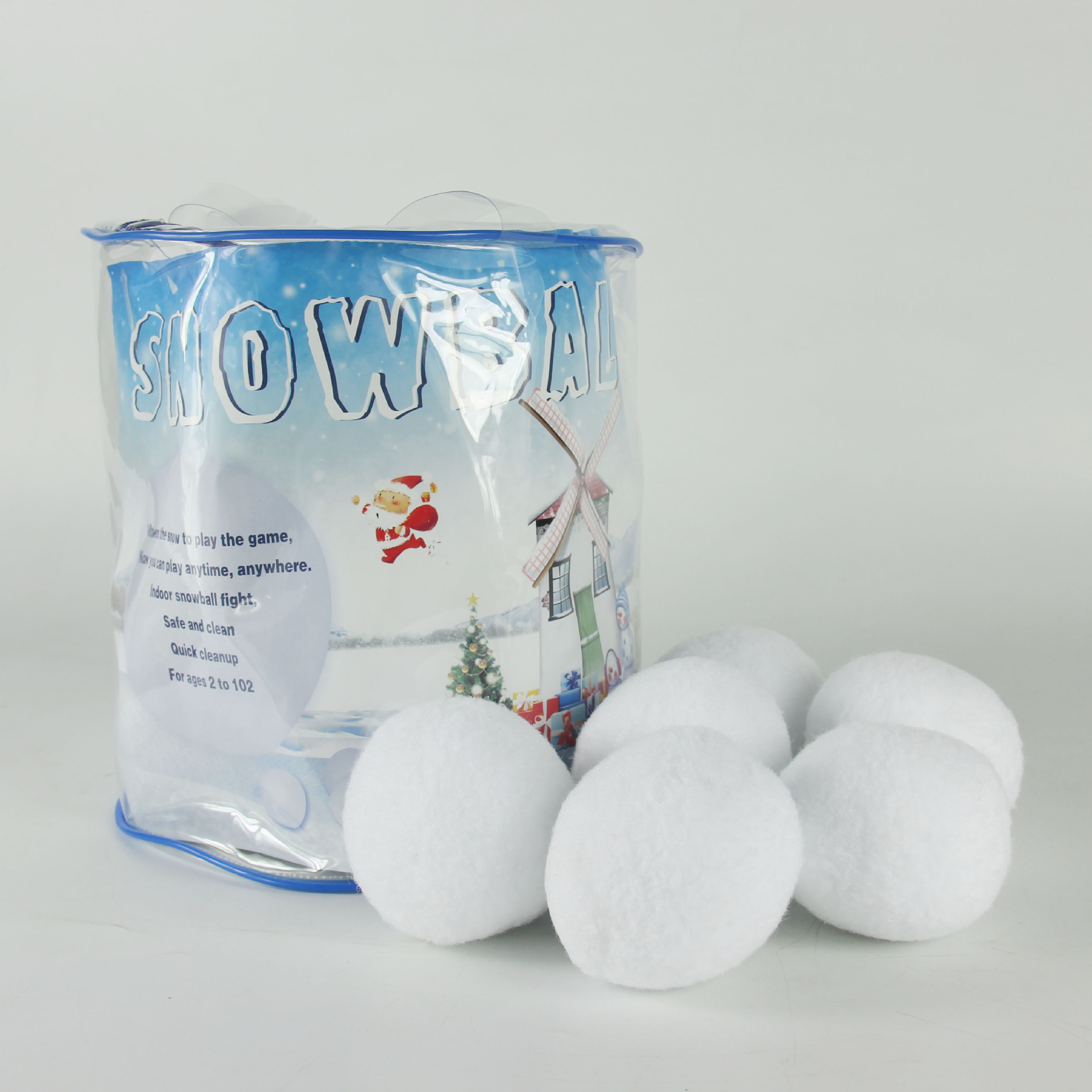 Indoor 20 Pack Snowballs or Fight Mondo Huge Snowballs 5
