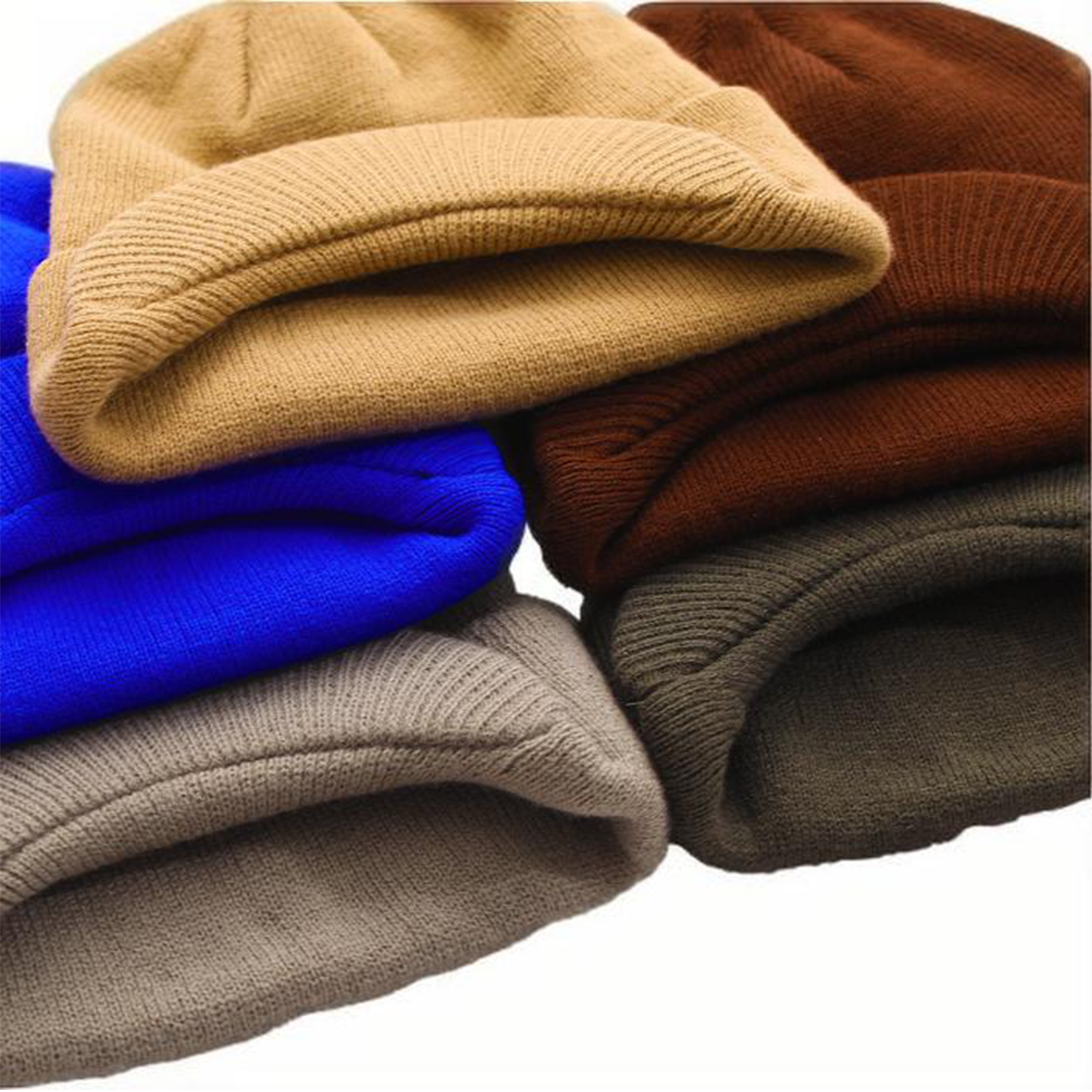 Large-Brimmed Woolen Knitted Warm Duckbill Cap 5