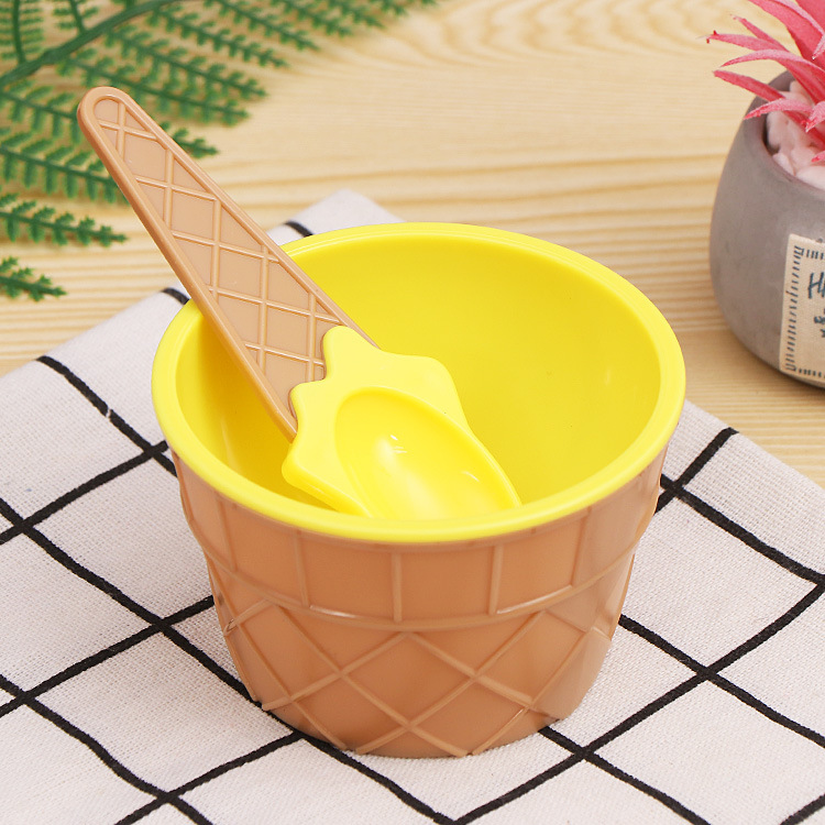 Reusable Ice Cream Bowls and Spoons 11
