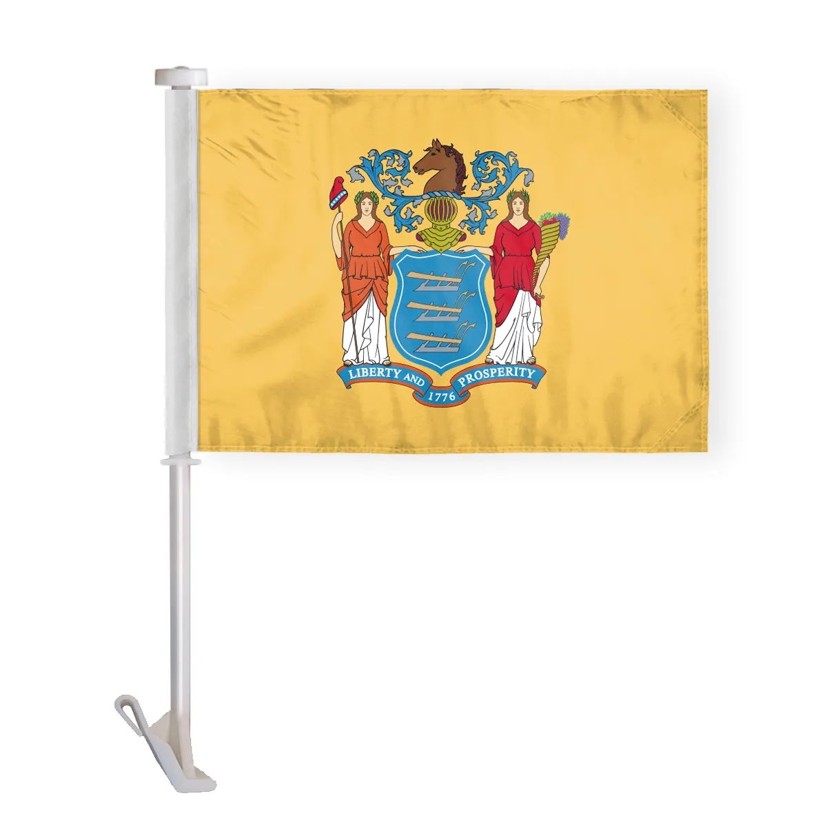 12"x16" & 10.5''x15'' New Jersey Car Flags 2
