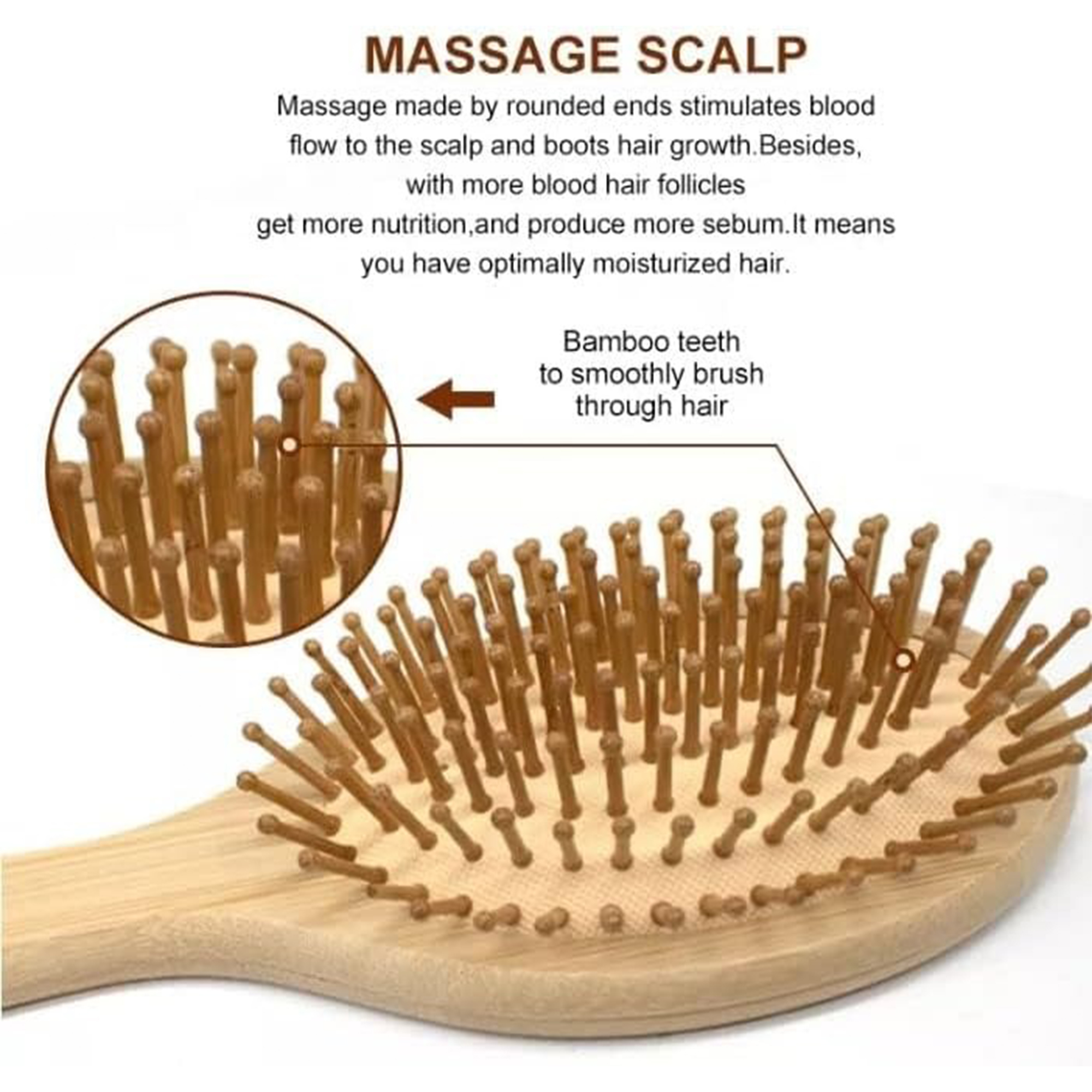 MOQ 100pcs The Daily Care Comb 2