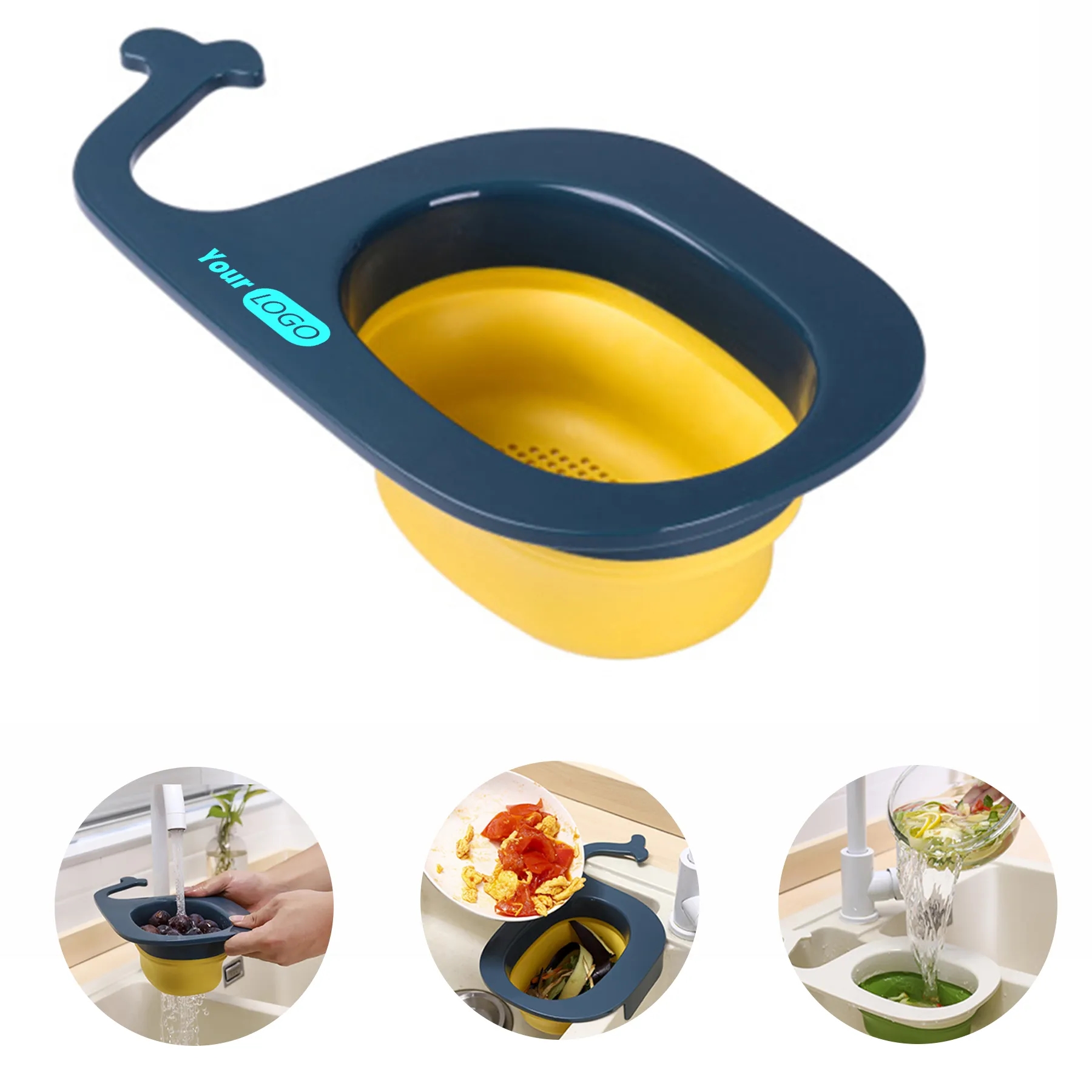 Polypropylene Kitchen Sink Placement Basket 3