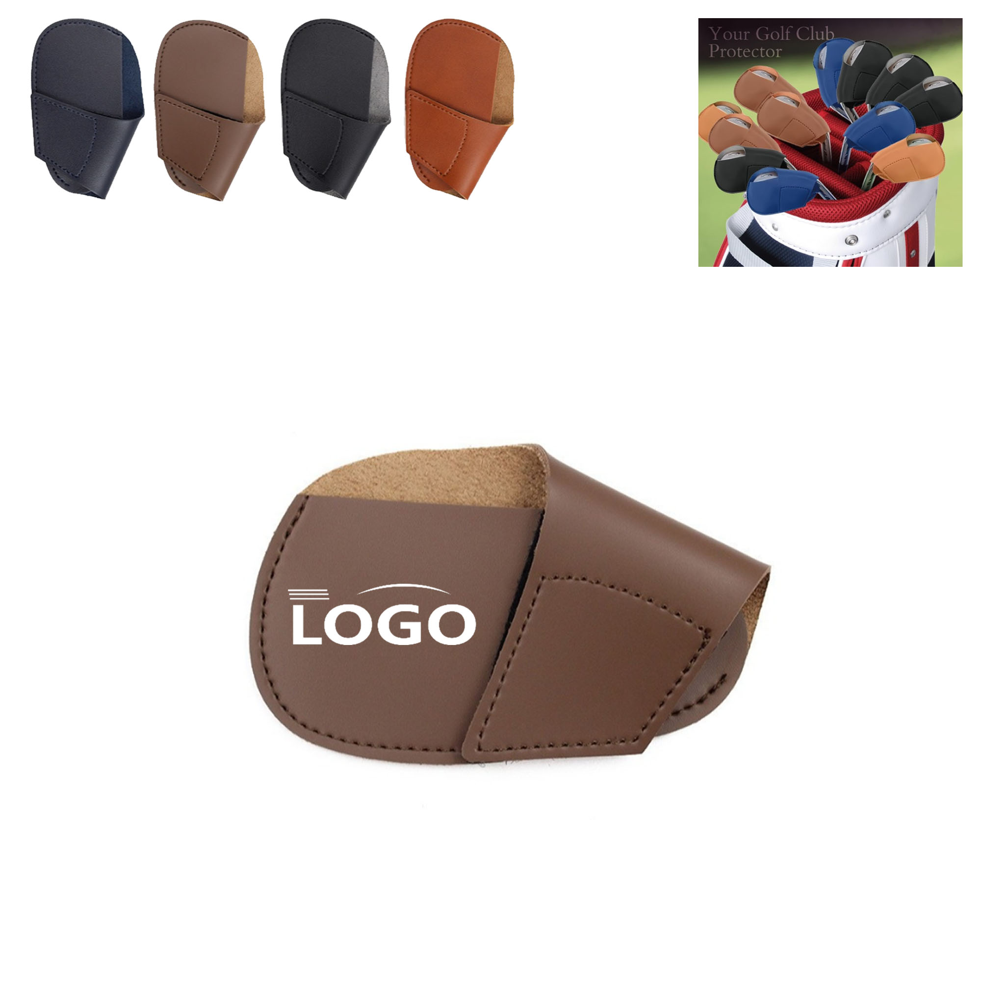 PU Golf Club Head Cover 4
