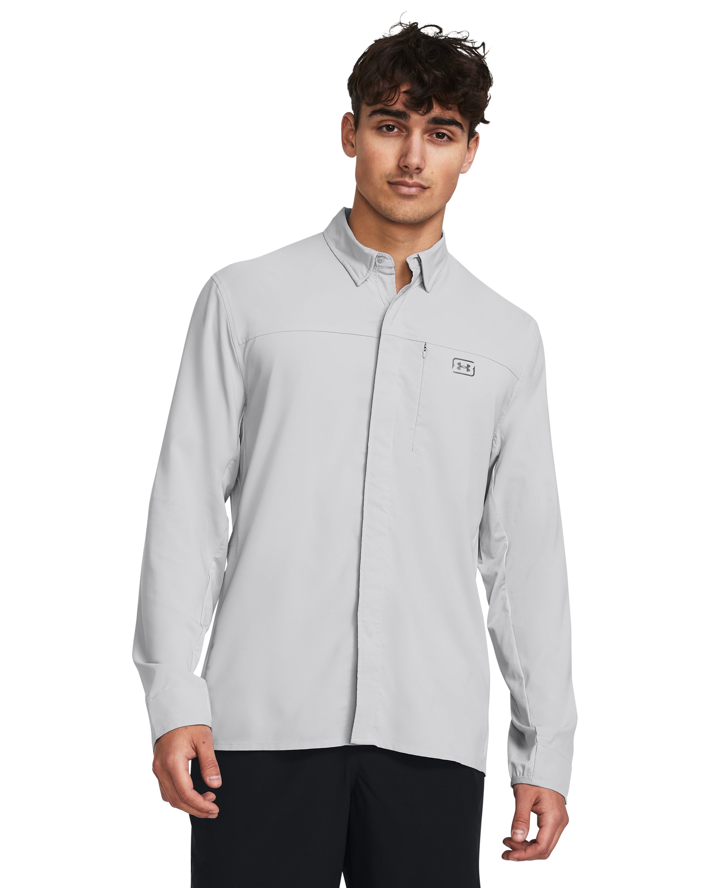 UA Fish Pro Hybrid Woven Men's Long Sleeve 2