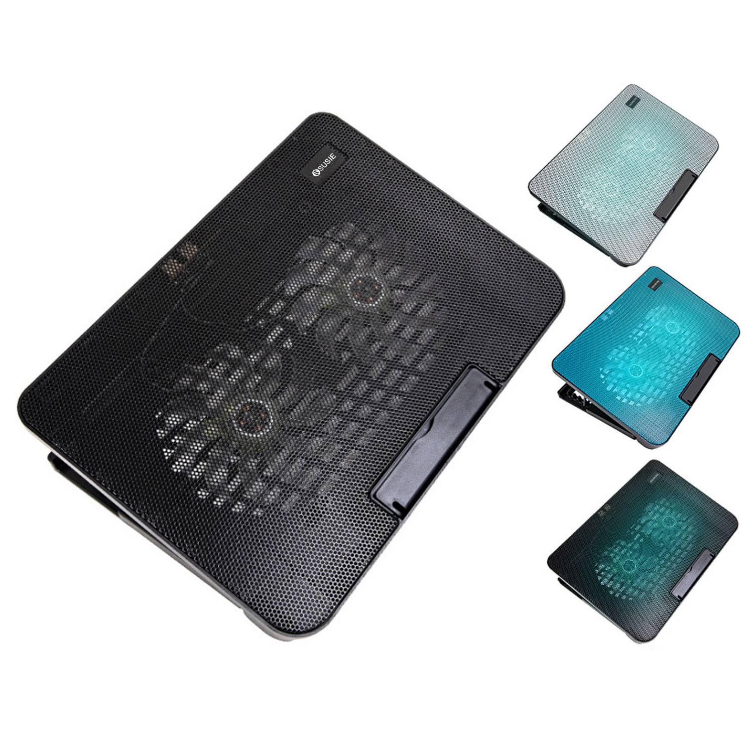 Dual Fan Laptop Cooling Base 5