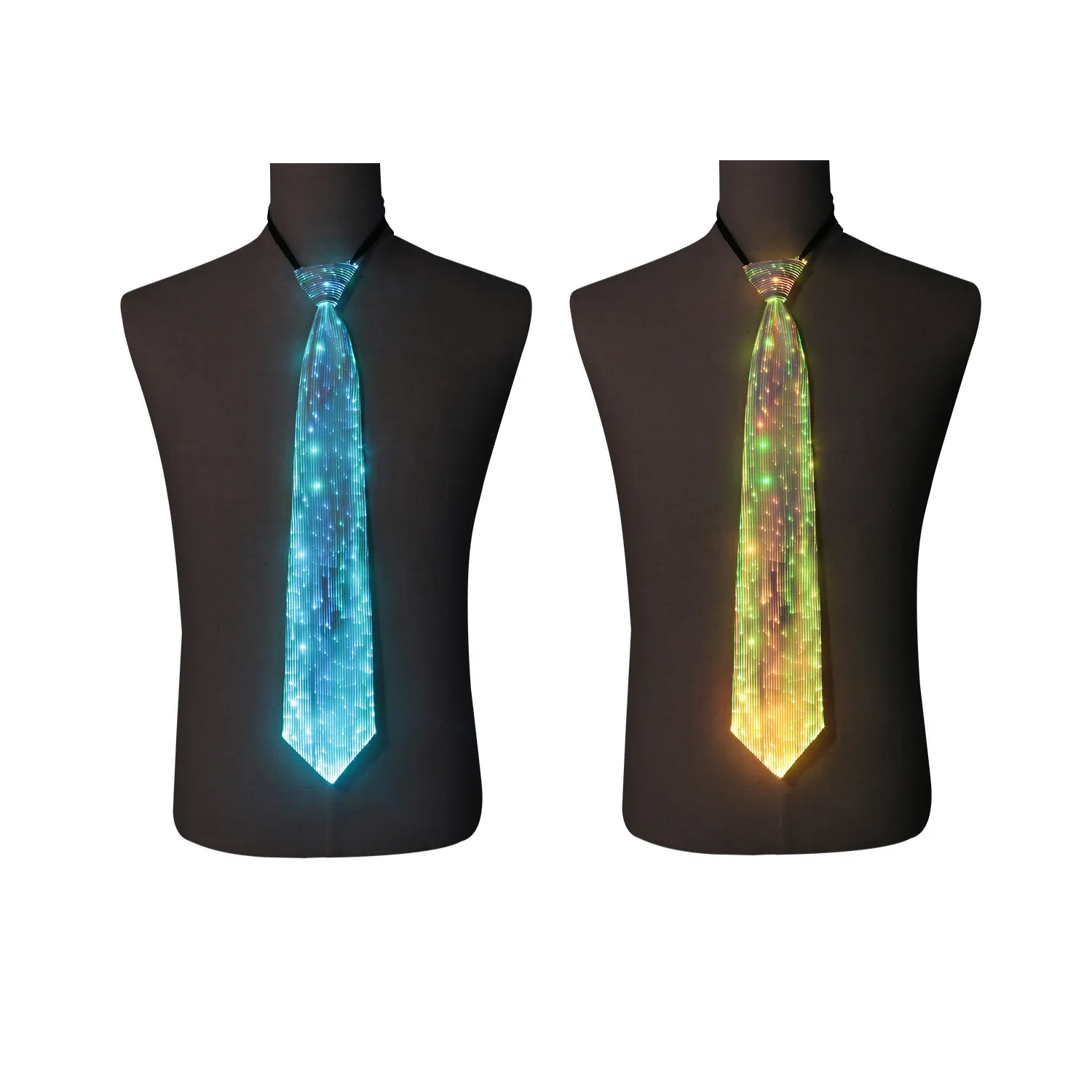 Multiple Color Led Light Up Neck Tie 4