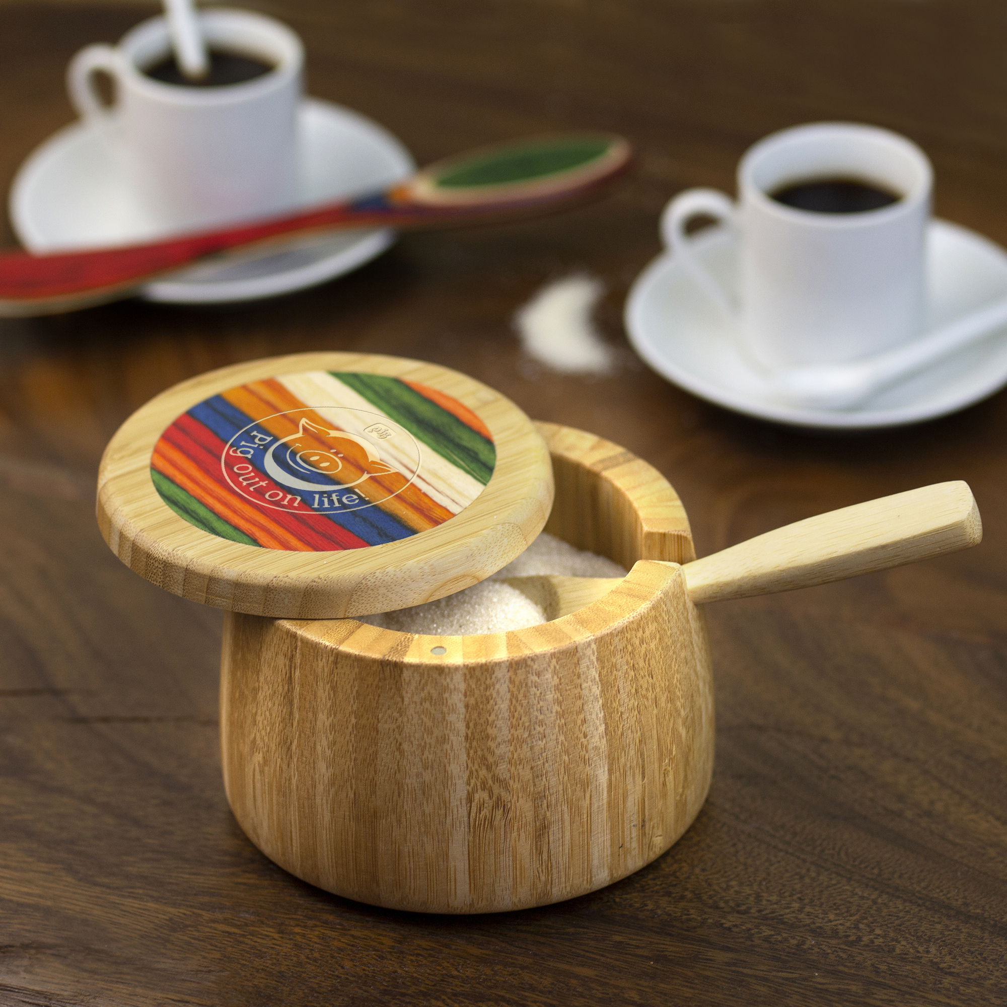 Baltique® Marrakesh Sugar Bowl with Spoon 3