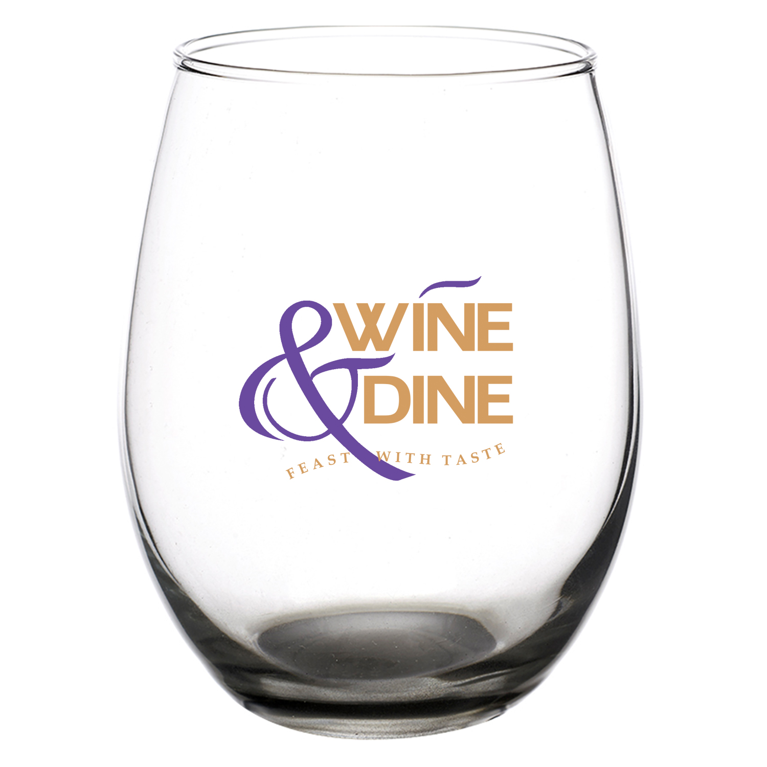 15 oz. Stemless Wine Glasses 9