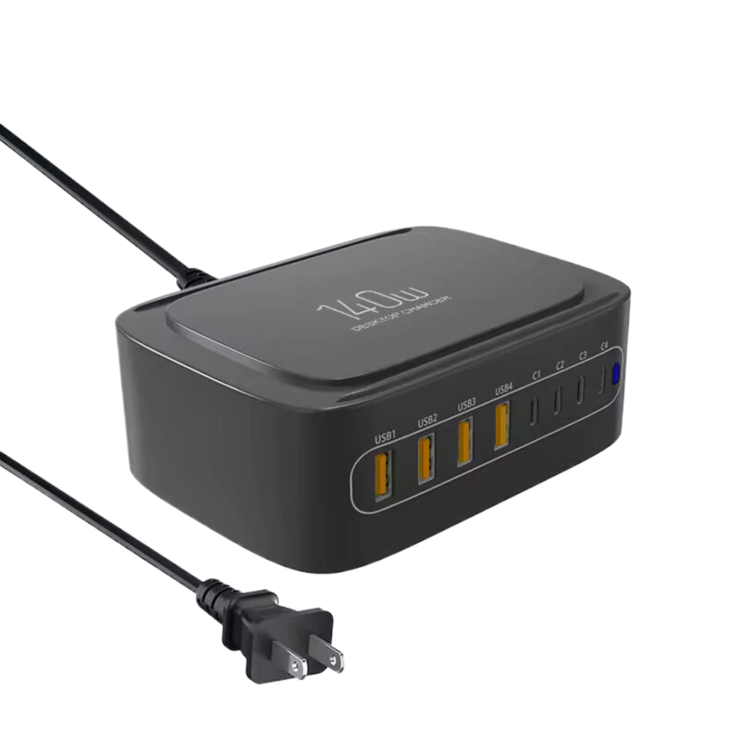 Power Hub 8-Port Desktop Charger - 140 W 1
