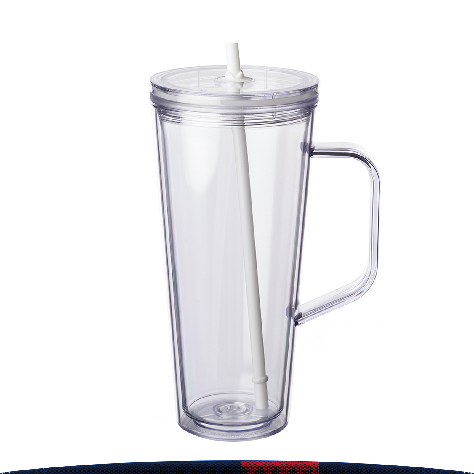 24 oz. Moriel Plastic Tumbler with Handle 4