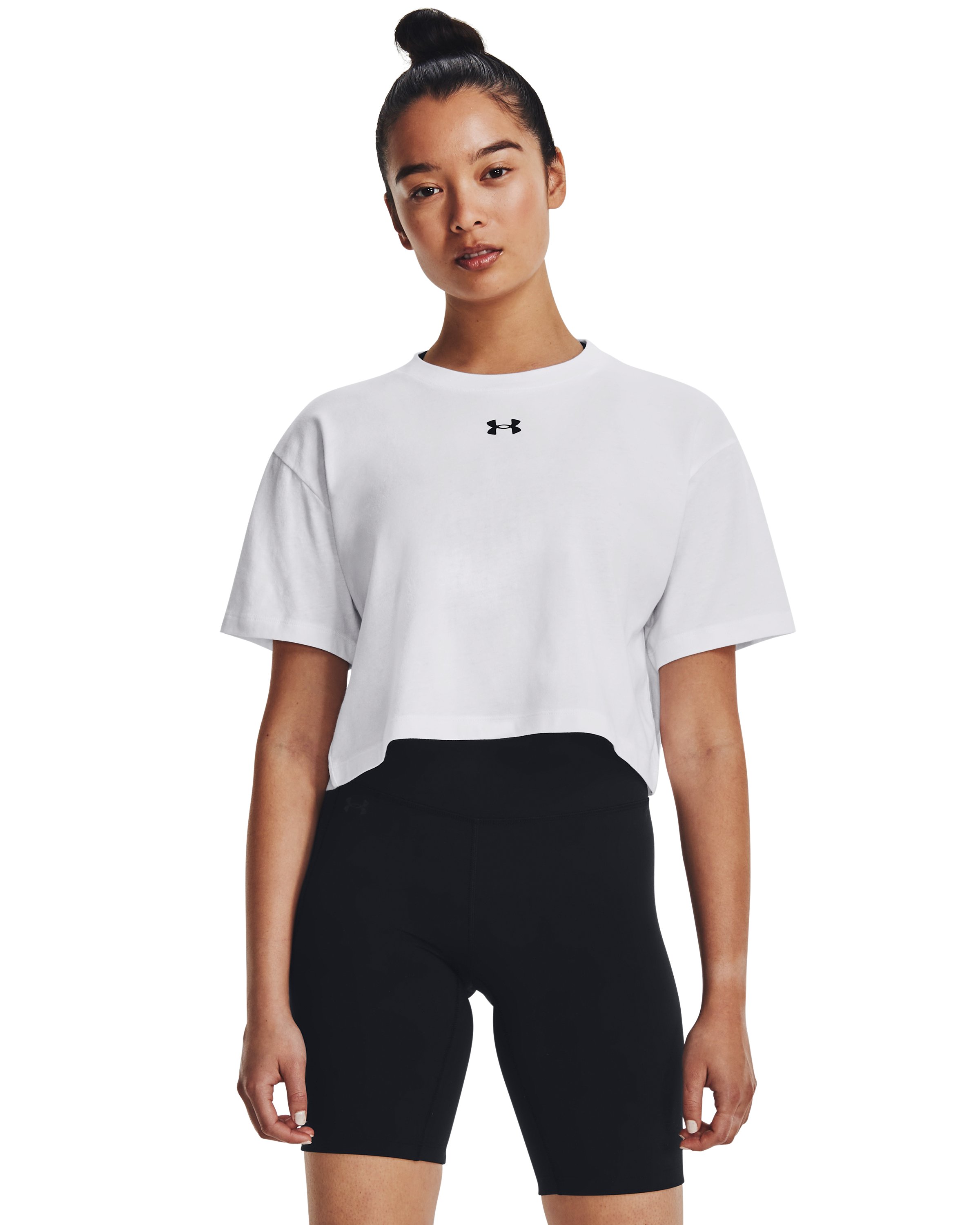 UA Crop Logo Women's Short Sleeve 5