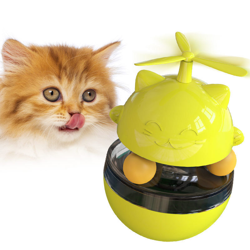 Turntable Kitten Toy Kitty Supplies Interactive Spinning Track Ball for Indoor Cats 6