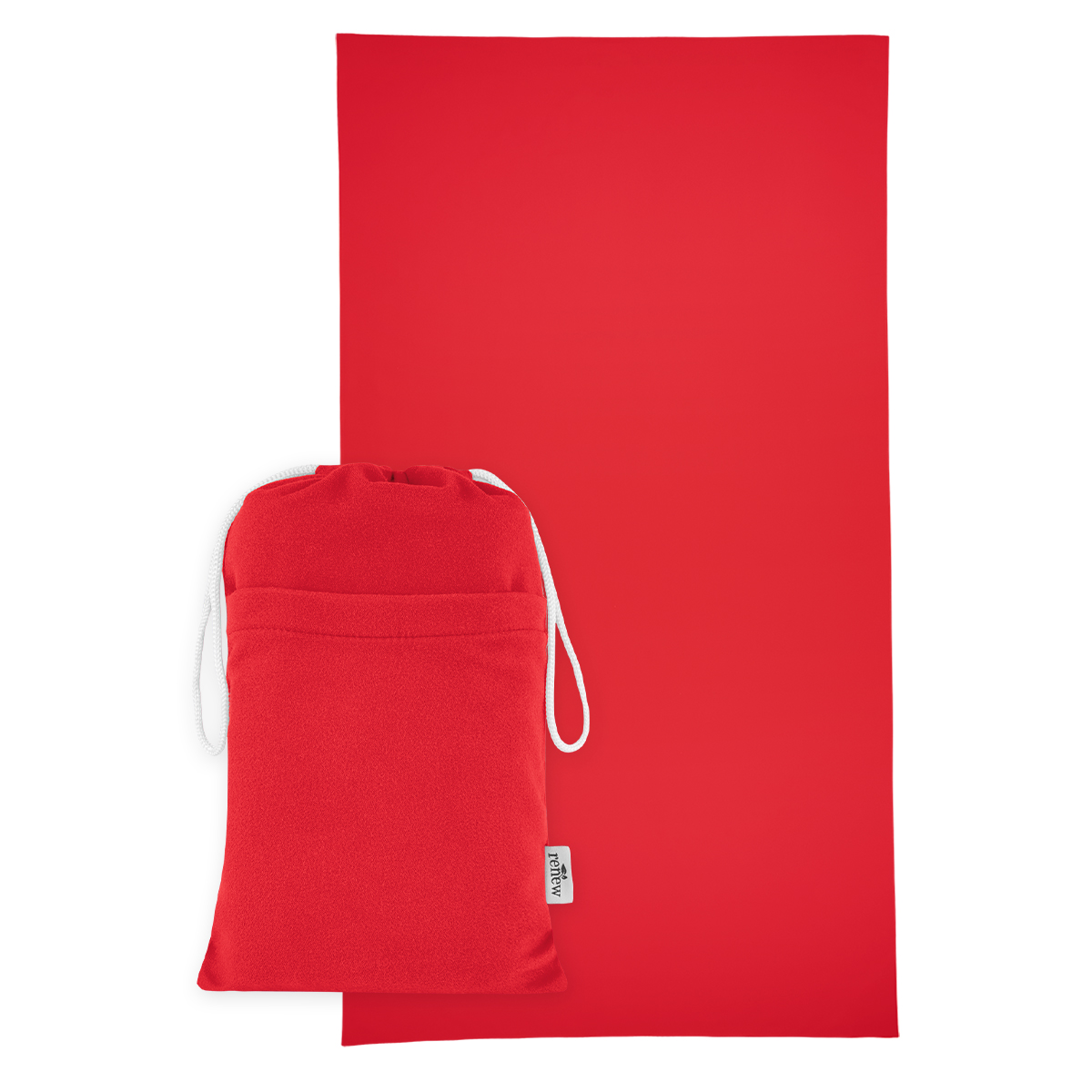 Sand-Free rPET Beach Towel With Pouch 10