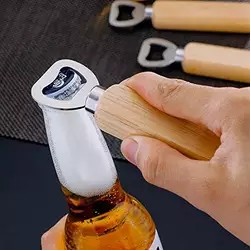 Wooden Classic Bottle Opener 6