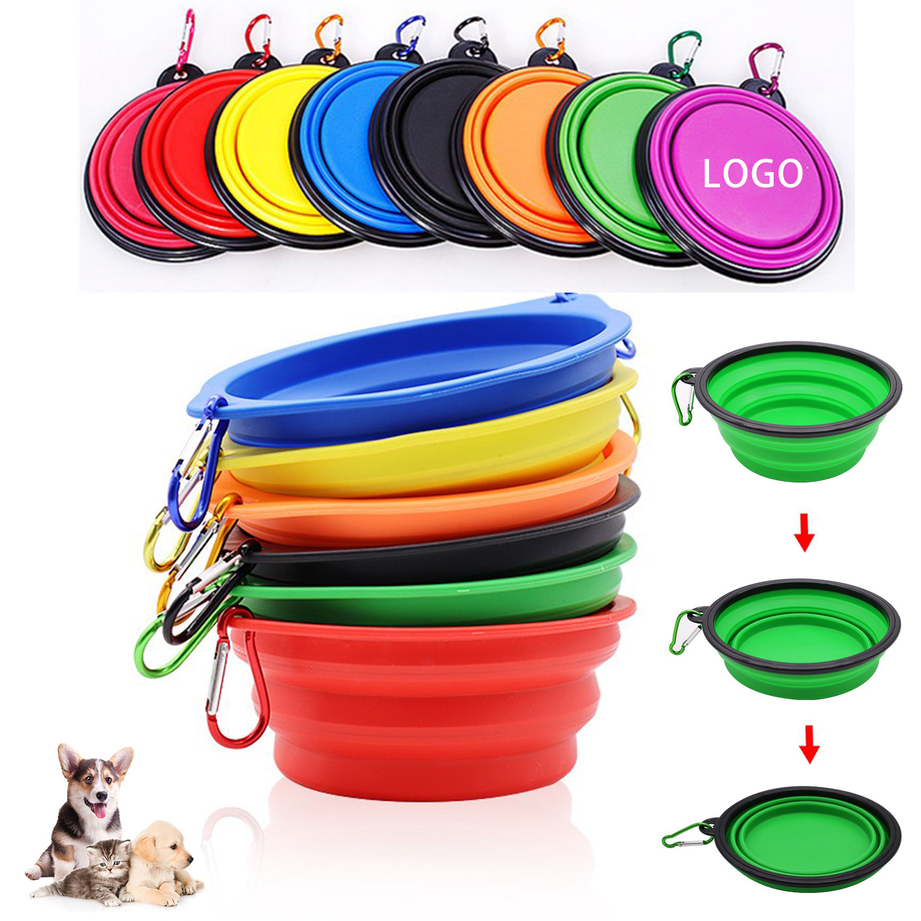 Collapsible Pet Bowls 1