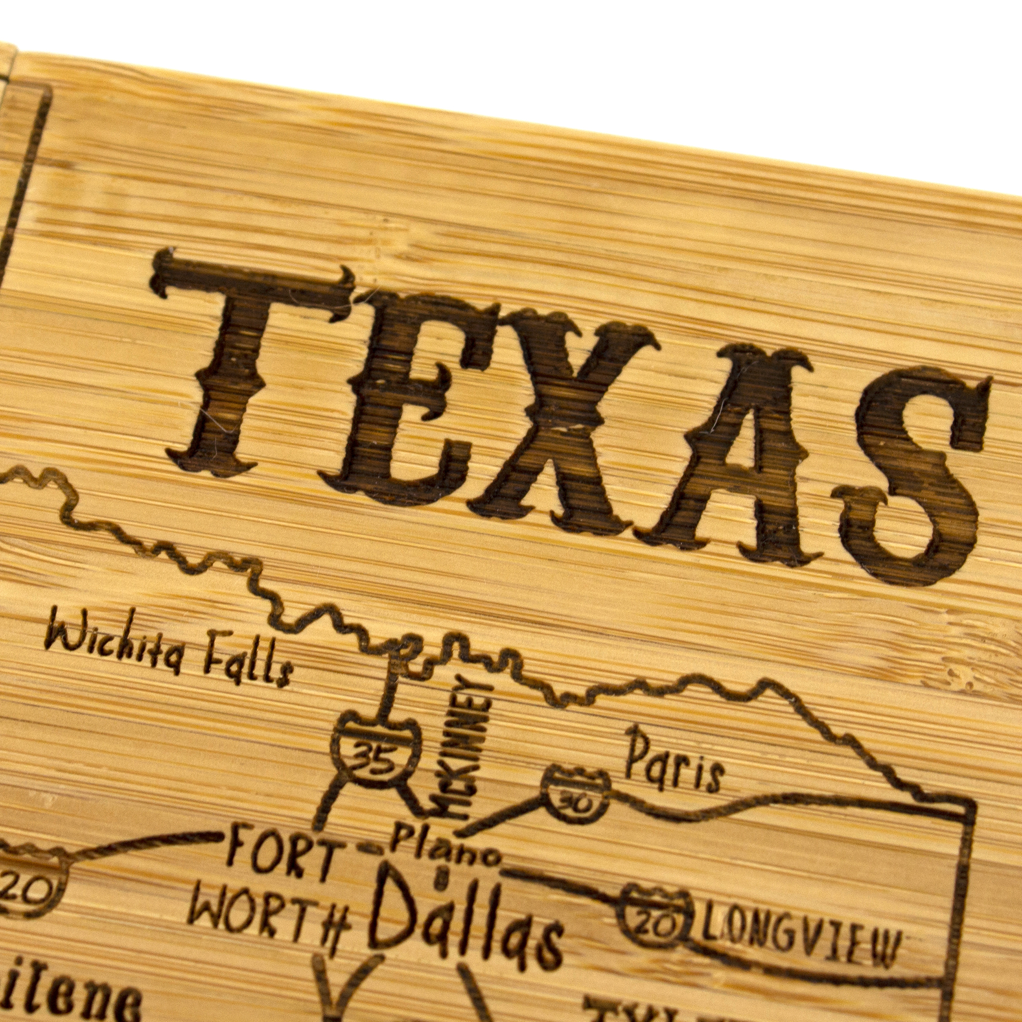 Texas Puzzle Coaster Set 5