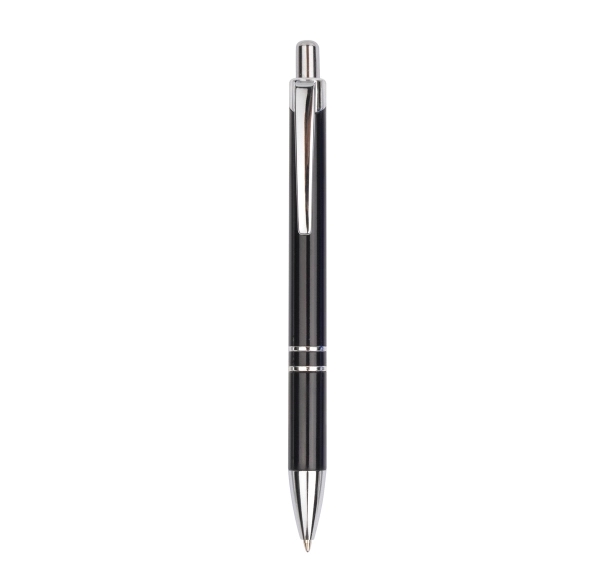 Plastic Ballpoint Pen with metallic finish 2