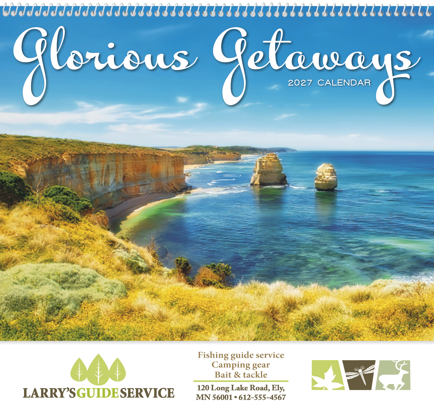 Good Value™ Glorious Getaways - Spiral Calendar 43