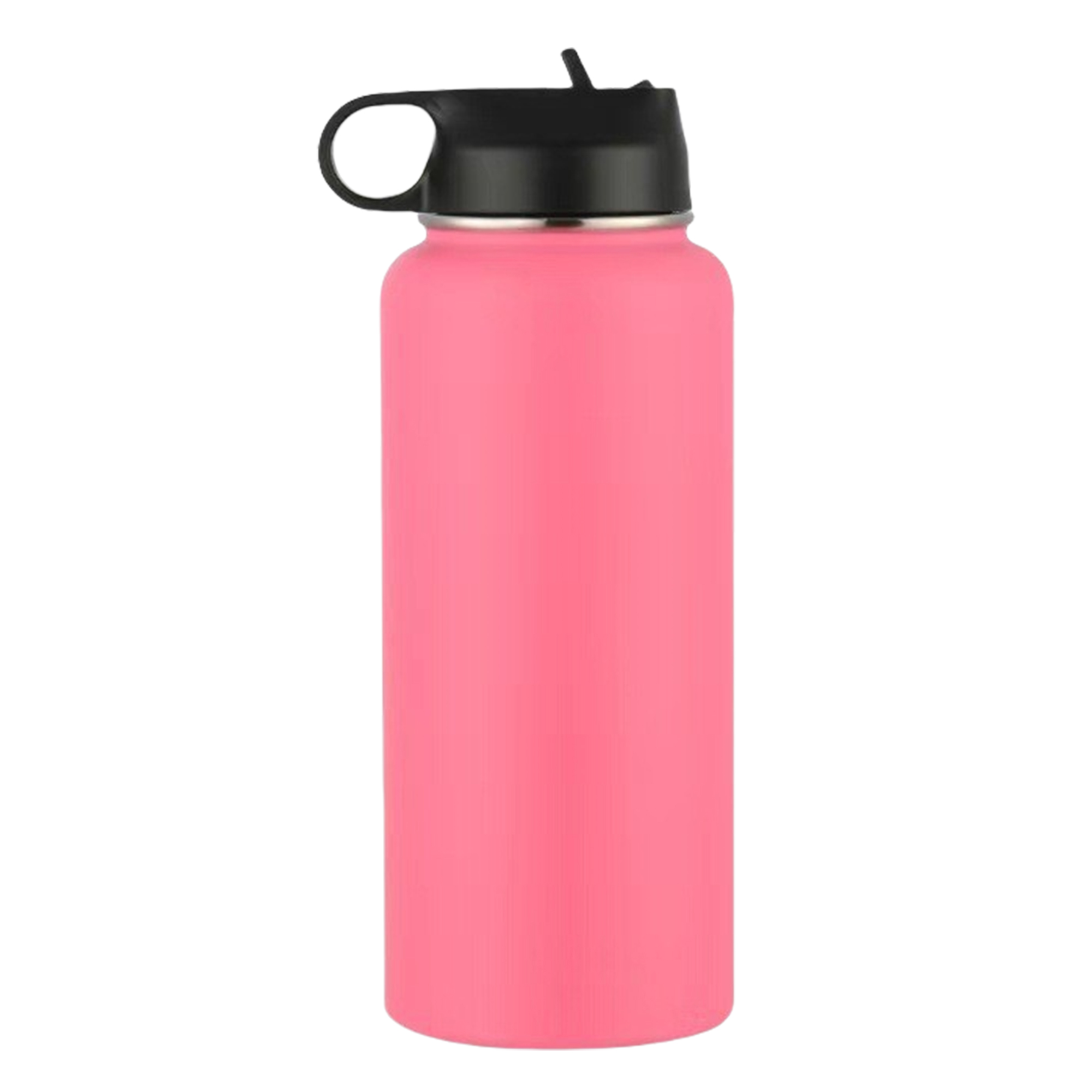 32oz Stainless Steel Vacuum Insulated Water Bottle with Straw Lid, custom water bottle with logo imprint 8