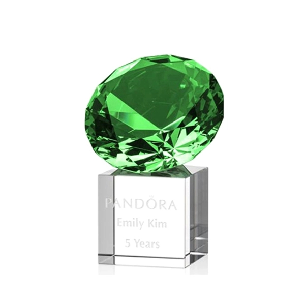 Diamond Pedestal Crystal Award 5