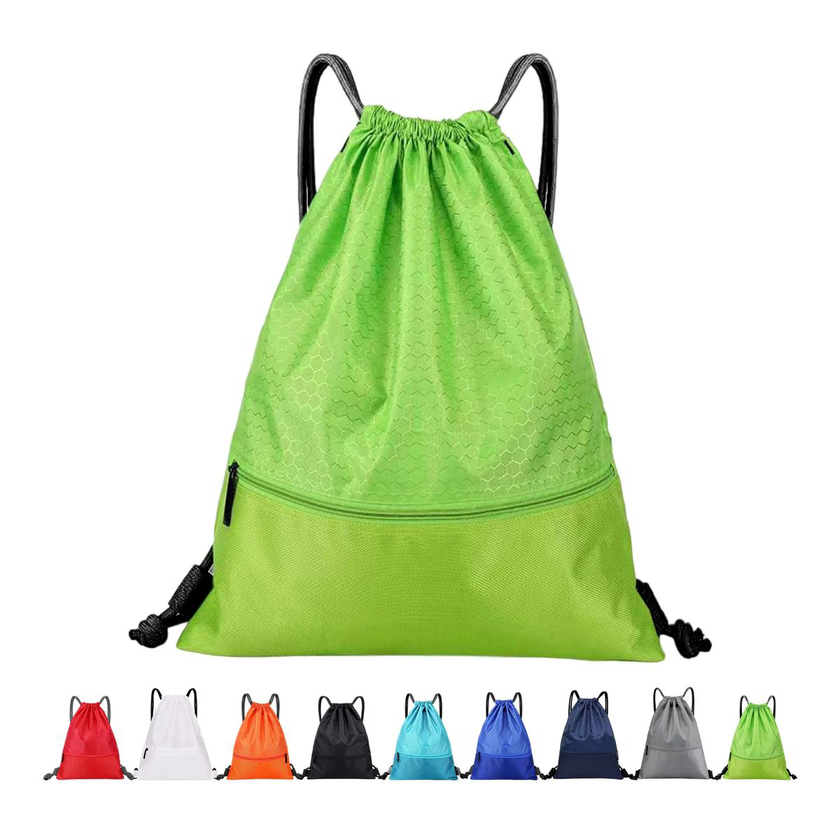 600D Oxford Drawstring Bag with Strong Carry Straps 3