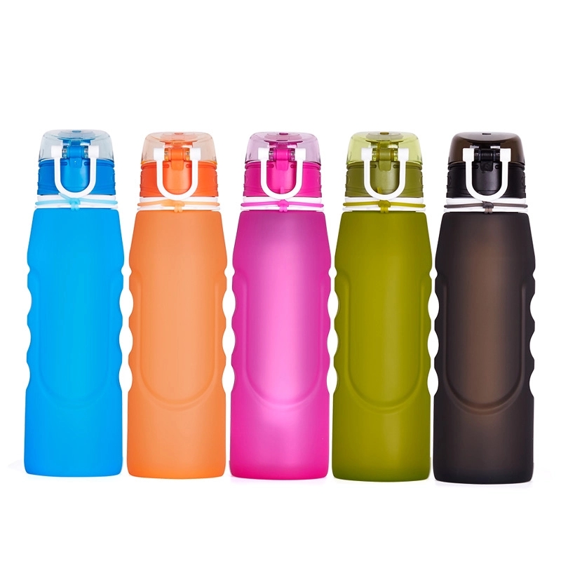 24oz Folding Sports Water Bottles- FDA certified 4