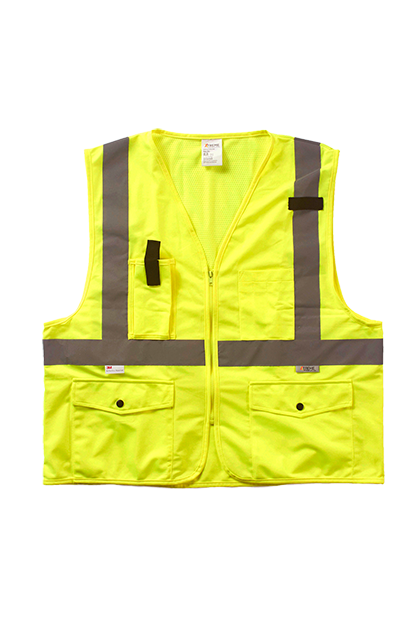 Xtreme Visibility Surveyor Class 2 Zip Vest 2